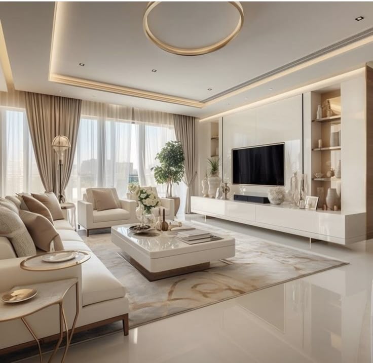 Spacious Living Room