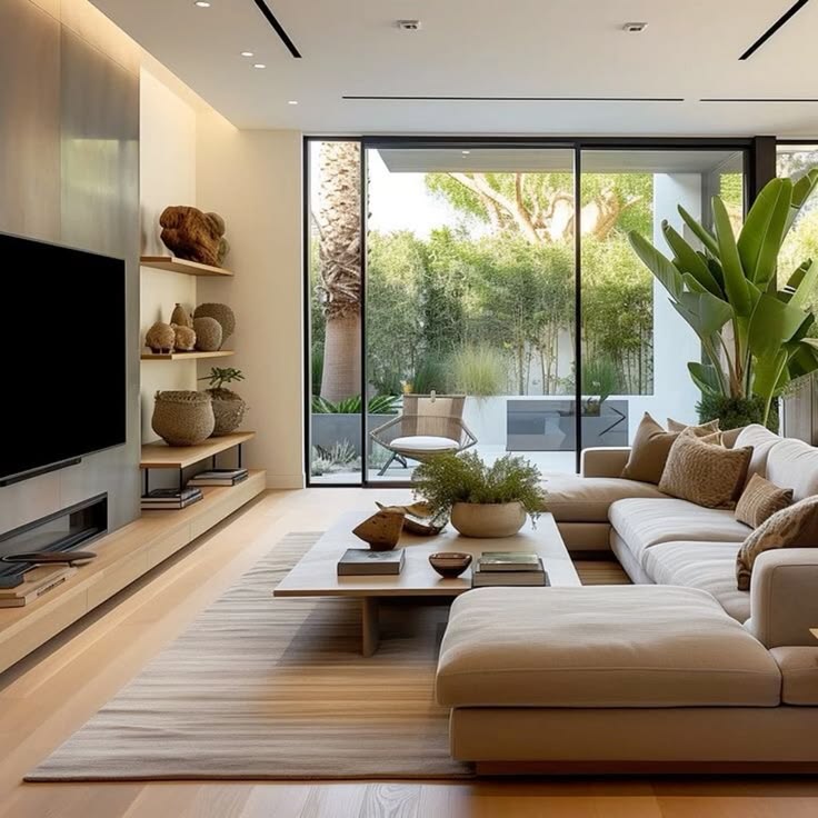 Spacious Living Room