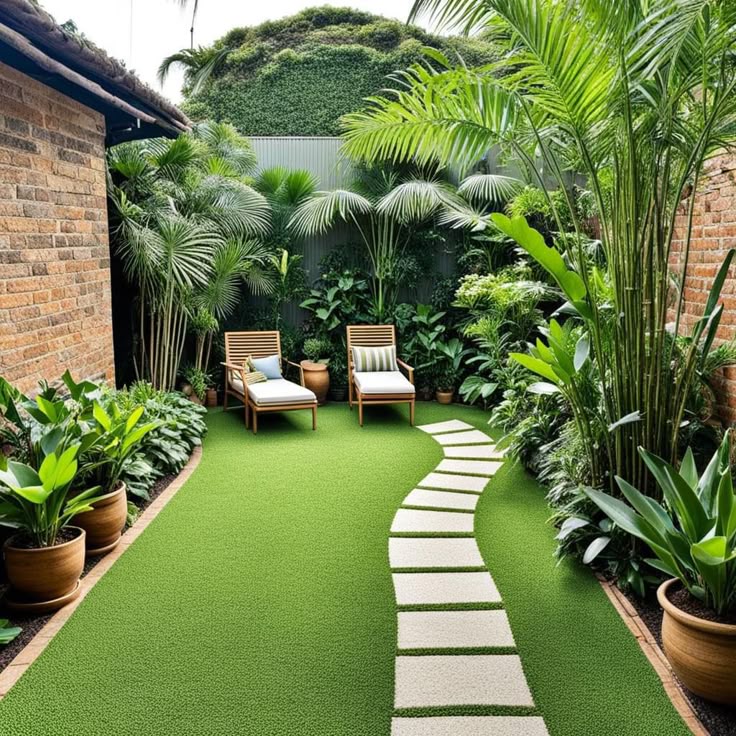 Landscaped Garden